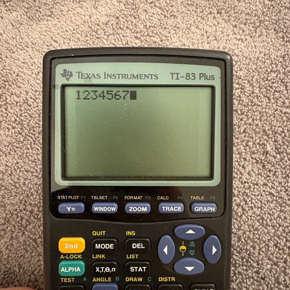Texas Instruments TI-83 Plus Graphing Calculator - Picture 2 of 4